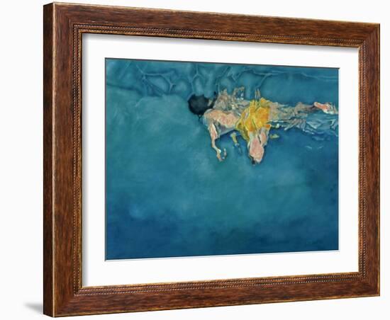 Swimmer in Yellow, 1990-Gareth Lloyd Ball-Framed Giclee Print