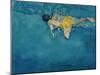 Swimmer in Yellow, 1990-Gareth Lloyd Ball-Mounted Premium Giclee Print