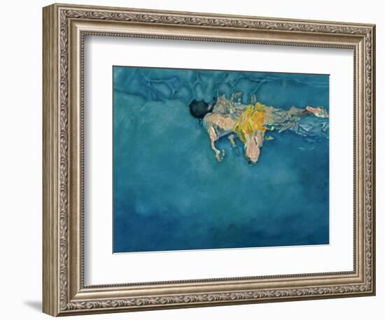 Swimmer in Yellow, 1990-Gareth Lloyd Ball-Framed Giclee Print