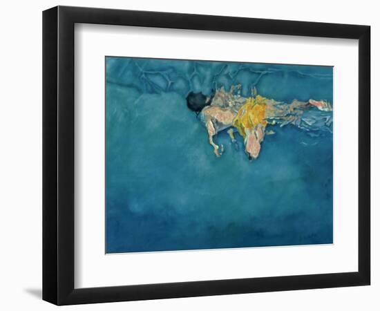 Swimmer in Yellow, 1990-Gareth Lloyd Ball-Framed Giclee Print