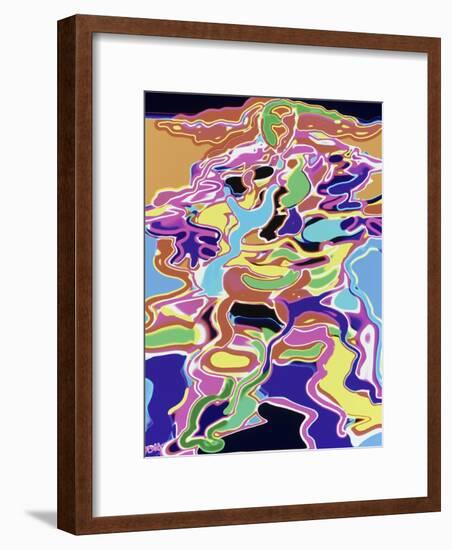 Swimmer No.1-Diana Ong-Framed Giclee Print