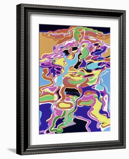Swimmer No.1-Diana Ong-Framed Giclee Print