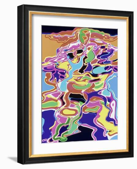 Swimmer No.1-Diana Ong-Framed Giclee Print