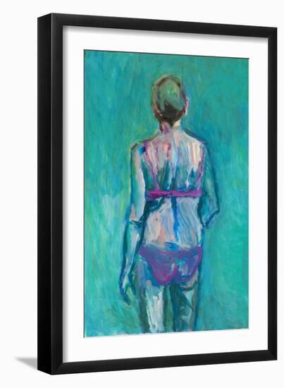 Swimmer-Julie Held-Framed Giclee Print