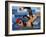 Swimmers Competing in a Race-null-Framed Photographic Print