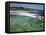 Swimmers Do Laps at Ocean Filled Pools Flanking the Sea at Sydney's Bronte Beach, Australia-Andrew Watson-Framed Premier Image Canvas