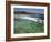 Swimmers Do Laps at Ocean Filled Pools Flanking the Sea at Sydney's Bronte Beach, Australia-Andrew Watson-Framed Photographic Print