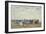 Swimmers on Trouville Beach, 1869-Eugene Louis Boudin-Framed Giclee Print