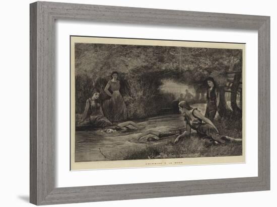 Swimming a La Mode-Arthur Hopkins-Framed Giclee Print