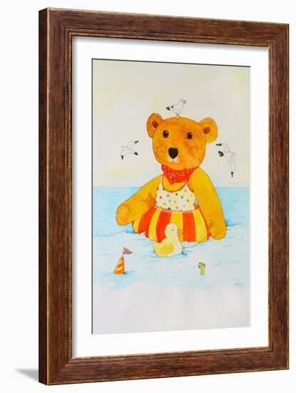 Swimming in the Sea-Christian Kaempf-Framed Giclee Print