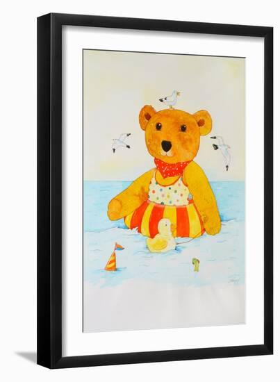 Swimming in the Sea-Christian Kaempf-Framed Giclee Print