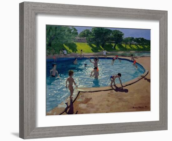 Swimming Pool, 1999-Andrew Macara-Framed Giclee Print