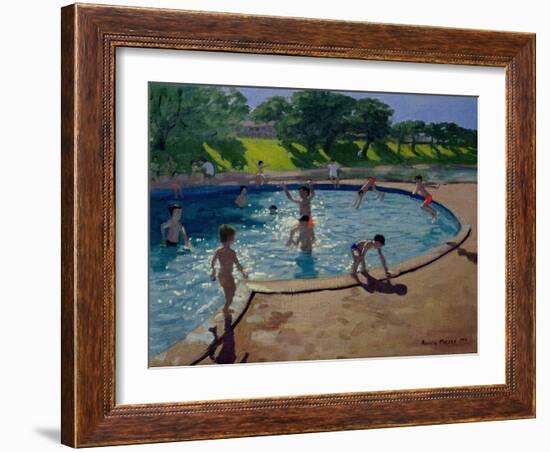 Swimming Pool, 1999-Andrew Macara-Framed Giclee Print