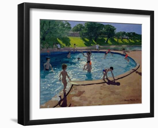 Swimming Pool, 1999-Andrew Macara-Framed Giclee Print