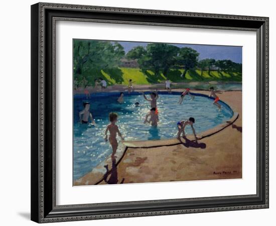 Swimming Pool, 1999-Andrew Macara-Framed Giclee Print