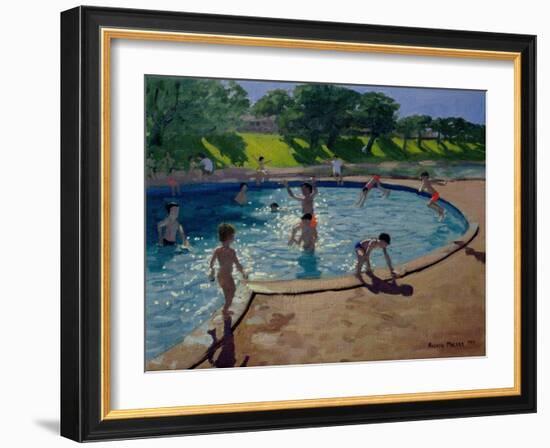 Swimming Pool, 1999-Andrew Macara-Framed Giclee Print