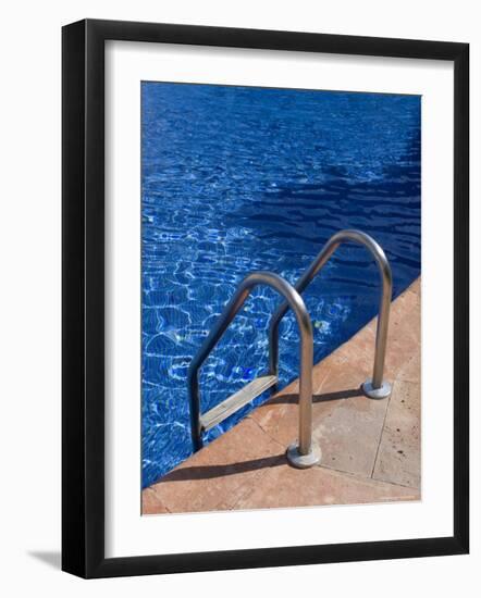 Swimming Pool, Grand Hyatt Santiago, Santiago, Chile, South America-Michael Snell-Framed Photographic Print