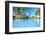 Swimming Pool in the Tropical Hotel-haveseen-Framed Photographic Print