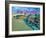 Swineyard Hill (acrylic on canvas, 2021)-Paul Powis-Framed Giclee Print