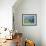 Swineyard Hill (acrylic on canvas, 2021)-Paul Powis-Framed Giclee Print displayed on a wall