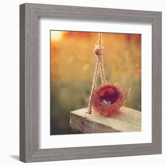 Swing and Nest-Mandy Lynne-Framed Art Print