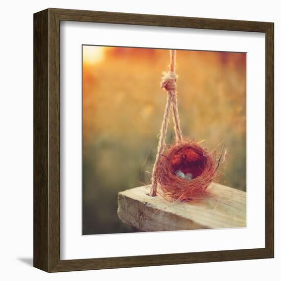 Swing and Nest-Mandy Lynne-Framed Art Print