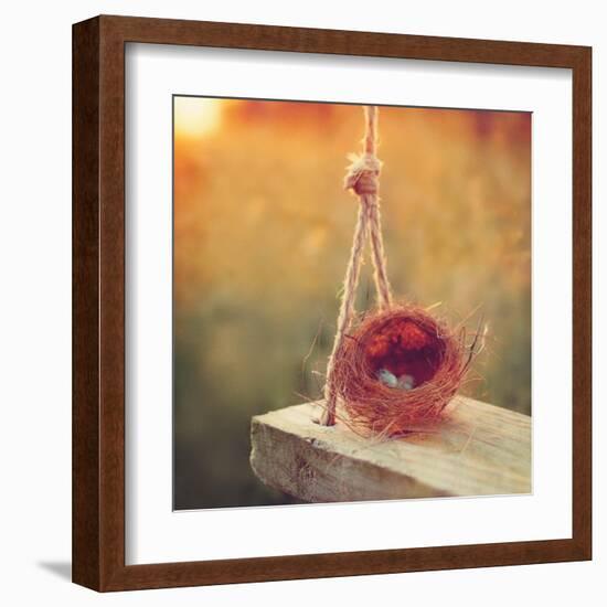 Swing and Nest-Mandy Lynne-Framed Art Print