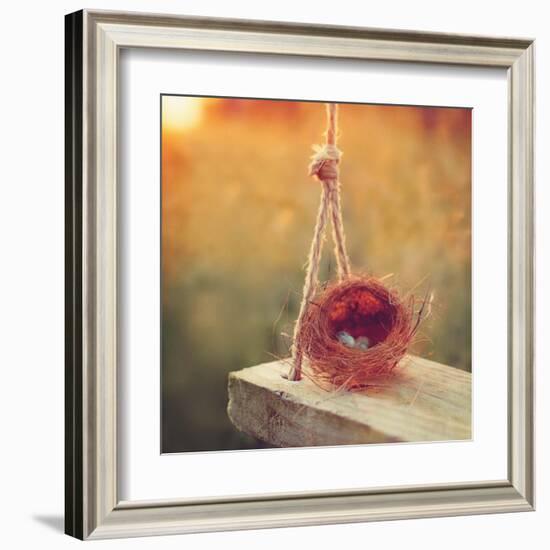 Swing and Nest-Mandy Lynne-Framed Art Print