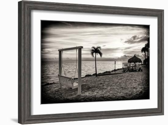 Swing at Sunset-Philippe Hugonnard-Framed Photographic Print