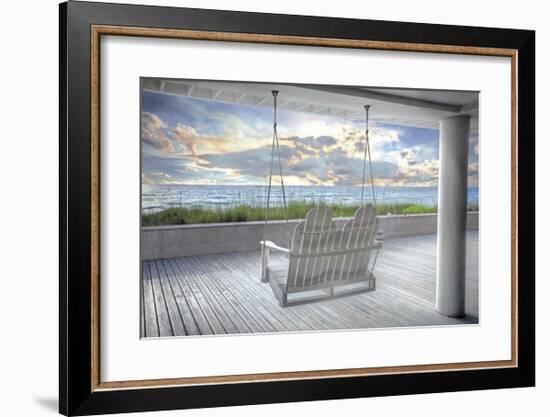 Swing At The Beach-Celebrate Life Gallery-Framed Giclee Print