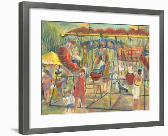 Swing Boats-Mary Kuper-Framed Giclee Print