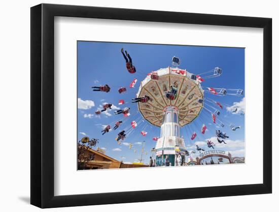 Swing Carousel, Cannstatter Wasen (Volksfest), Stuttgart, Baden Wuerttemberg, Germany, Europe-Markus Lange-Framed Photographic Print