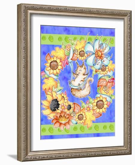 Swing into Fall-Valarie Wade-Framed Giclee Print