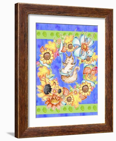 Swing into Fall-Valarie Wade-Framed Giclee Print