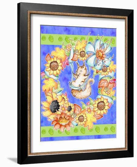 Swing into Fall-Valarie Wade-Framed Giclee Print