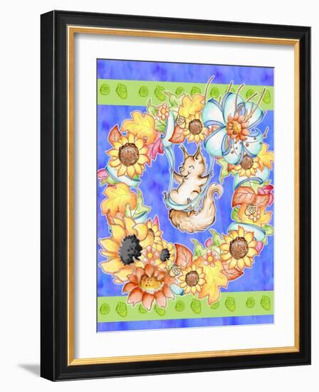 Swing into Fall-Valarie Wade-Framed Giclee Print