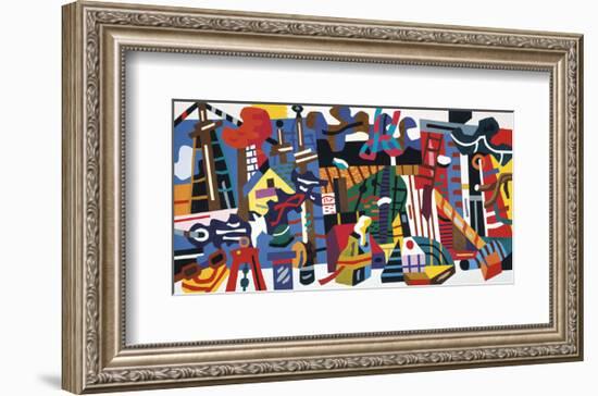 Swing Landscape, 1938-Stuart Davis-Framed Art Print