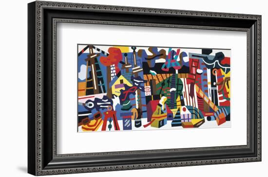 Swing Landscape, 1938-Stuart Davis-Framed Art Print