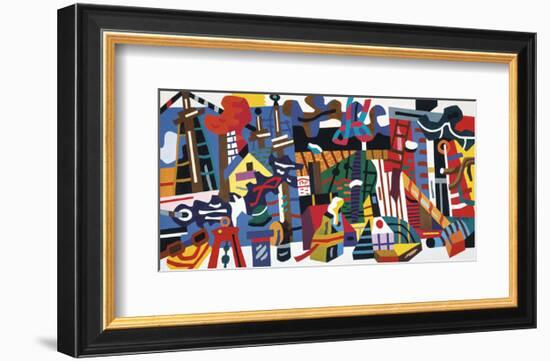 Swing Landscape, 1938-Stuart Davis-Framed Art Print