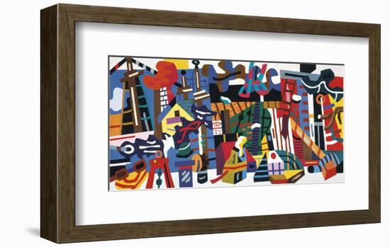 Swing Landscape, 1938-Stuart Davis-Framed Art Print