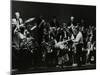 Swing Machine in Concert at the Forum Theatre, Hatfield, Hertfordshire, 18 February 1986-Denis Williams-Mounted Photographic Print