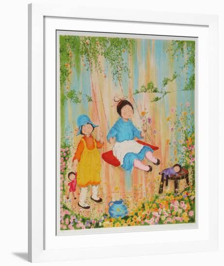 Swing Set-Mildred Barrett-Framed Collectable Print