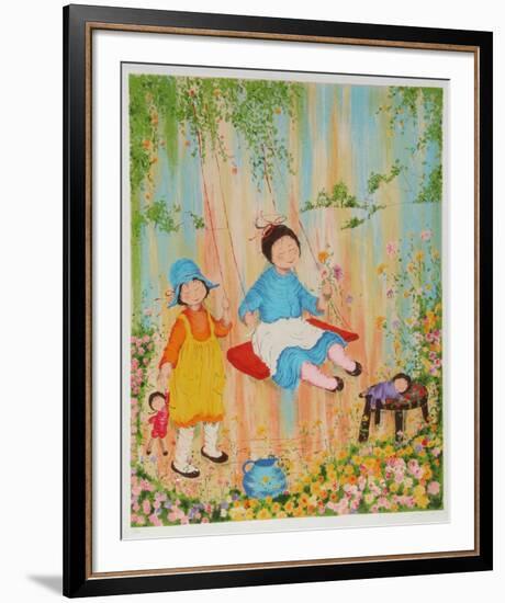 Swing Set-Mildred Barrett-Framed Collectable Print