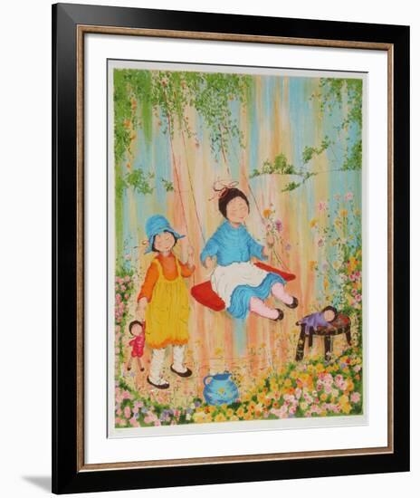 Swing Set-Mildred Barrett-Framed Collectable Print