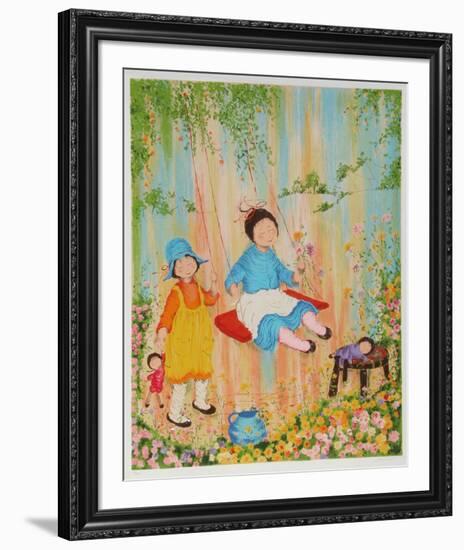 Swing Set-Mildred Barrett-Framed Collectable Print