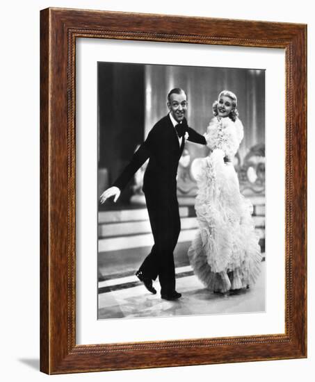 Swing Time, Fred Astaire, 1936-null-Framed Photo