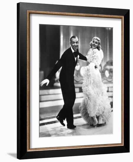 Swing Time, Fred Astaire, 1936-null-Framed Photo