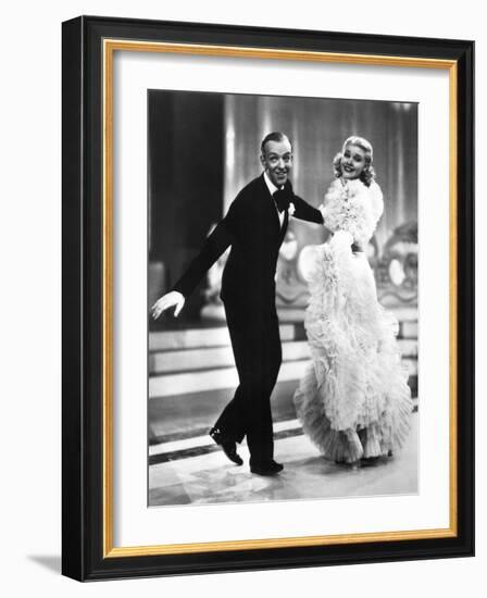 Swing Time, Fred Astaire, 1936-null-Framed Photo