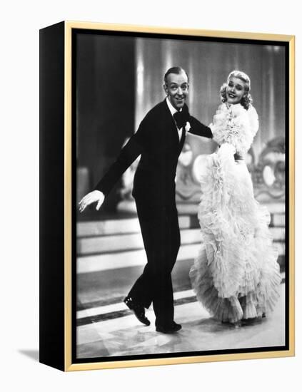 Swing Time, Fred Astaire, 1936-null-Framed Stretched Canvas