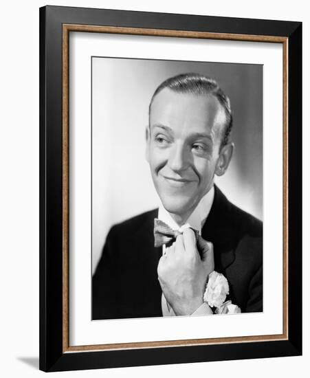 Swing Time, Fred Astaire, 1936-null-Framed Photo